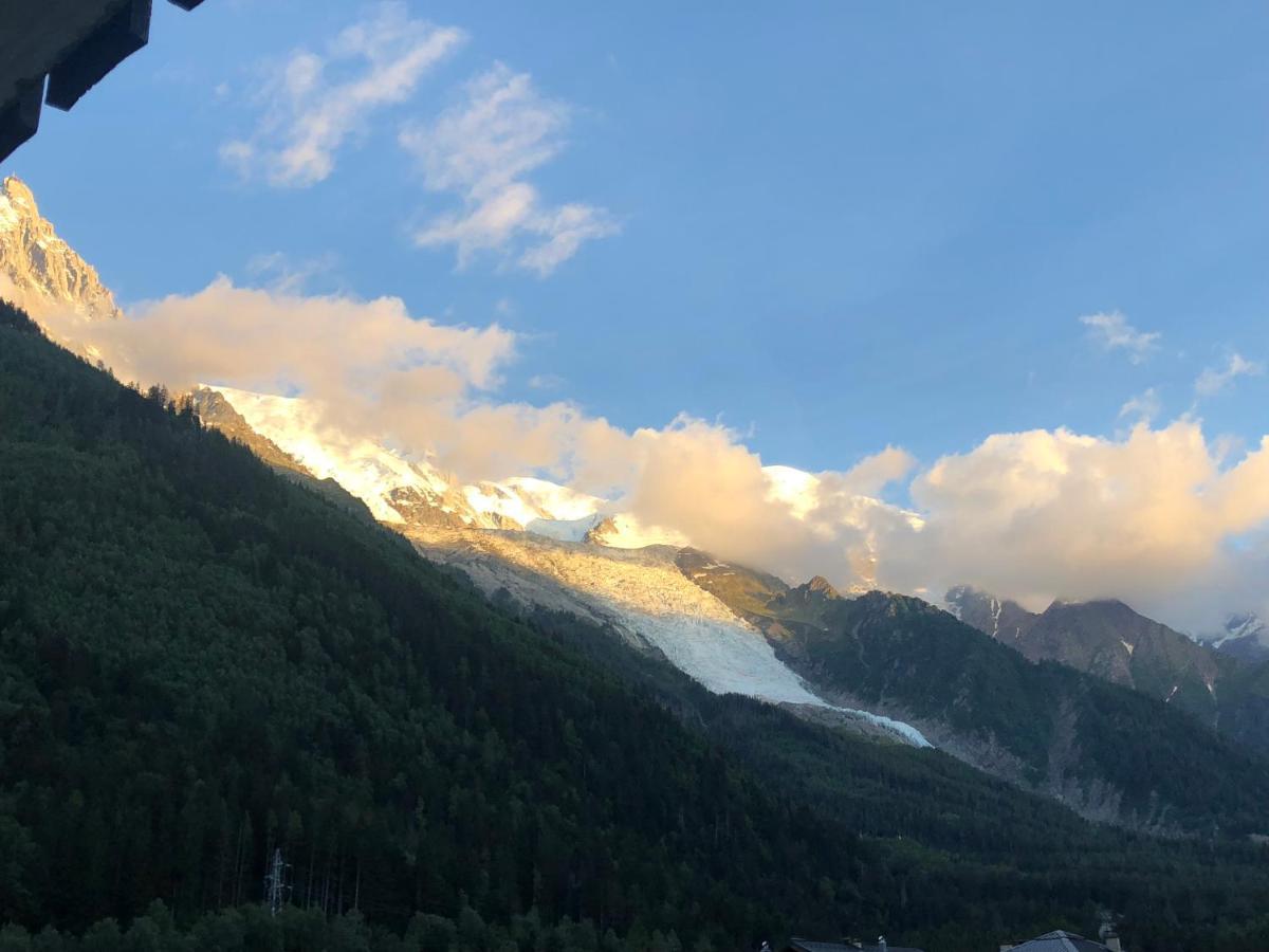 Mont Blanc 43, Vue Mont Blanc , Balcon, Parking Apartment Шамони Екстериор снимка