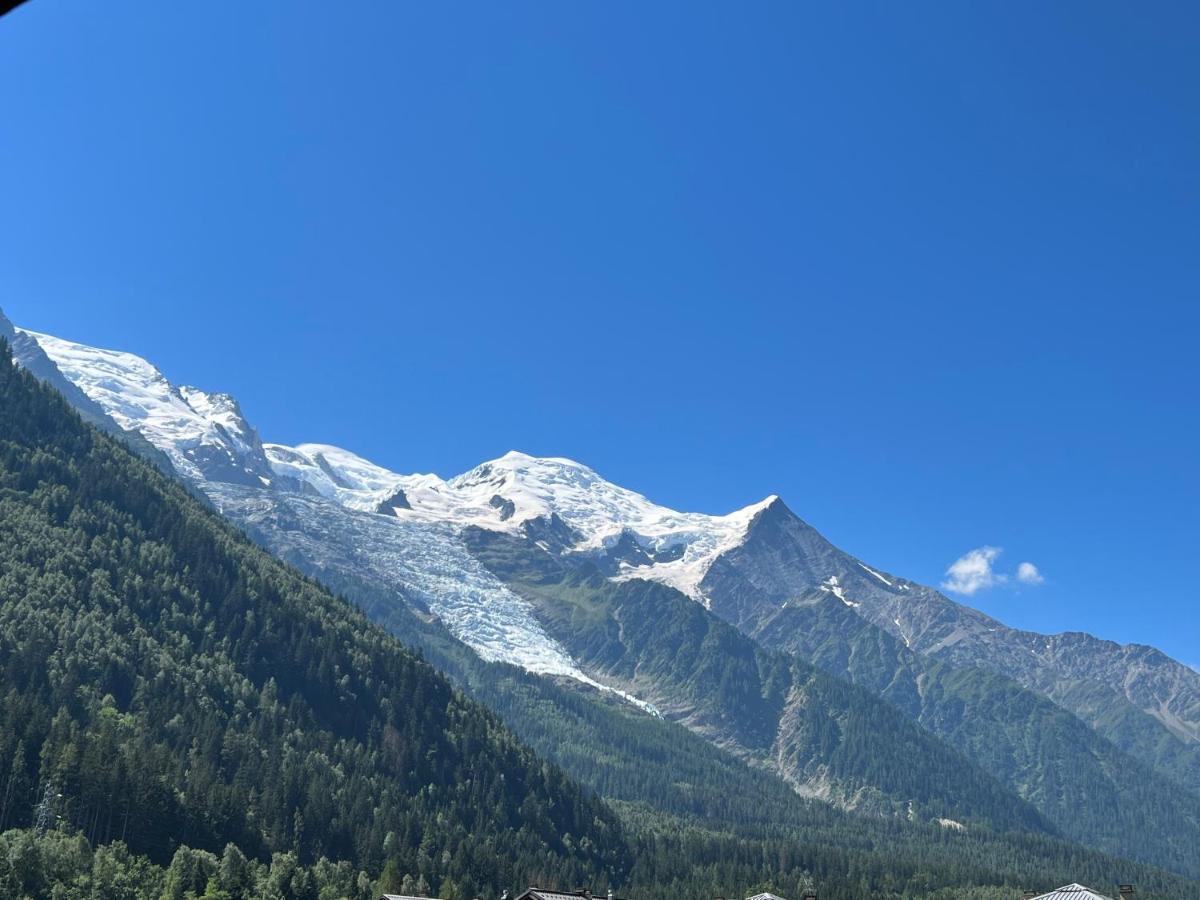 Mont Blanc 43, Vue Mont Blanc , Balcon, Parking Apartment Шамони Екстериор снимка