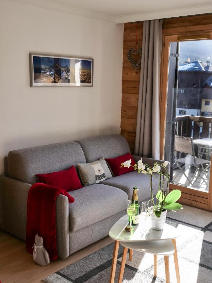 Mont Blanc 43, Vue Mont Blanc , Balcon, Parking Apartment Шамони Екстериор снимка
