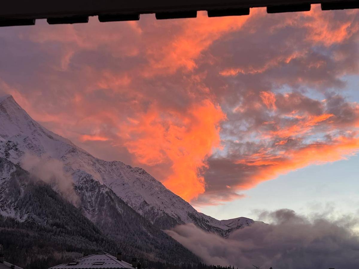 Mont Blanc 43, Vue Mont Blanc , Balcon, Parking Apartment Шамони Екстериор снимка